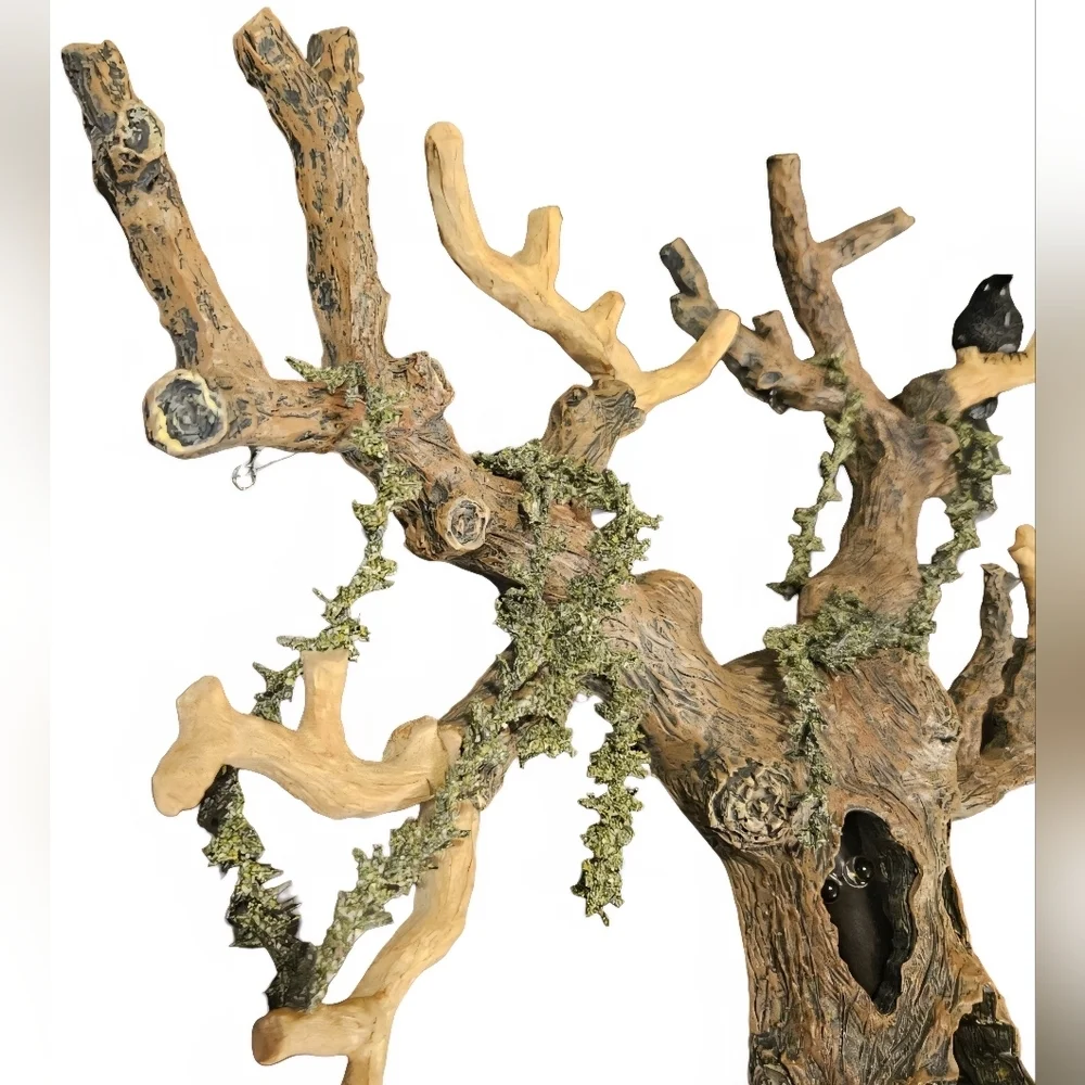 Vintage Halloween Department 56 Haunted Tree Spooky Lights Sounds Shakes 15 Inch